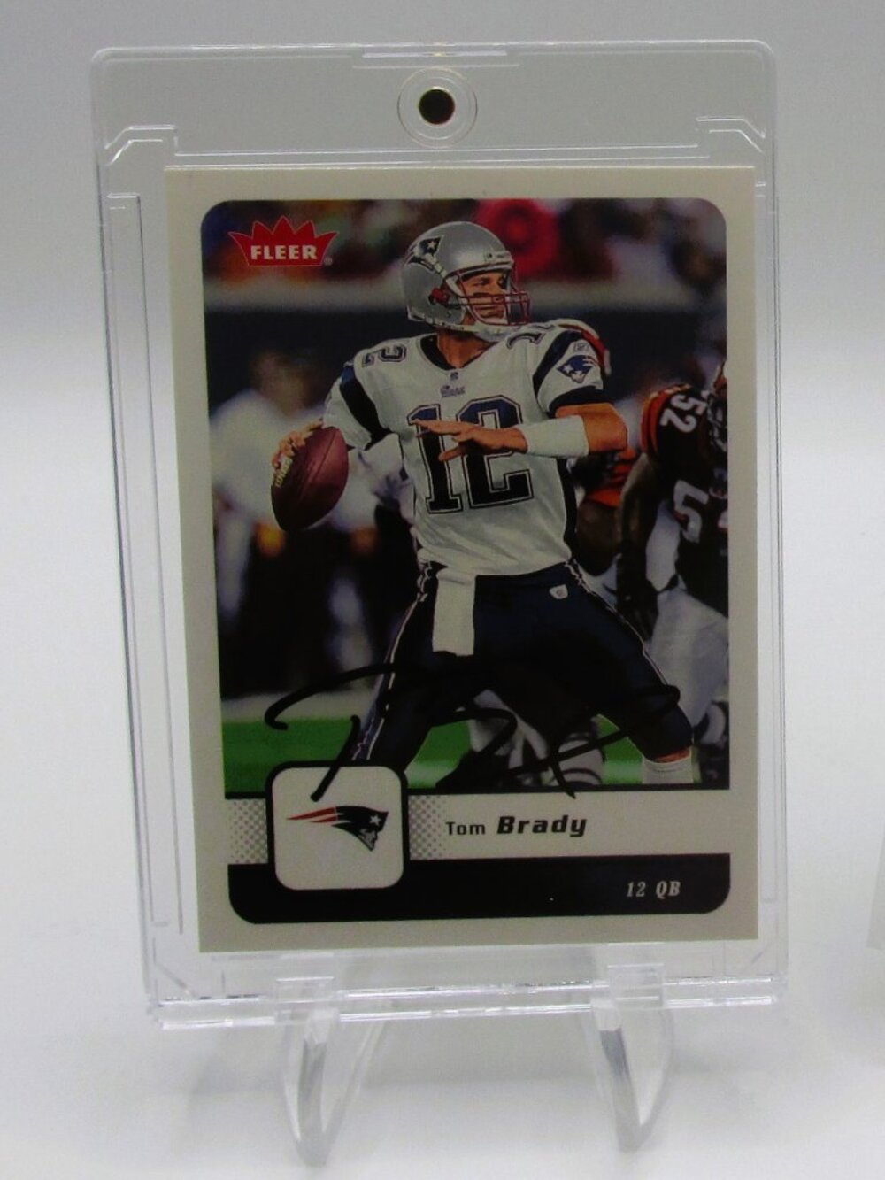 Tom Brady Signed Card With COA (1002234) (Patriots)